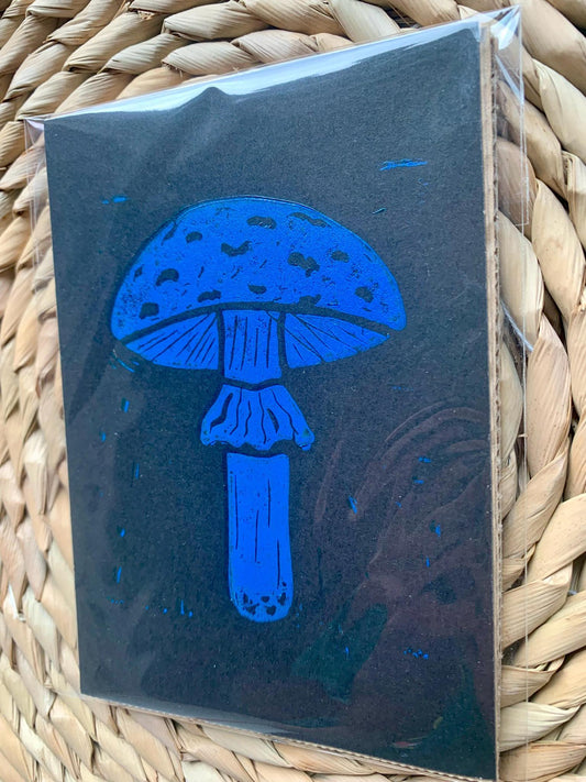 Mushroom - Black/Blue