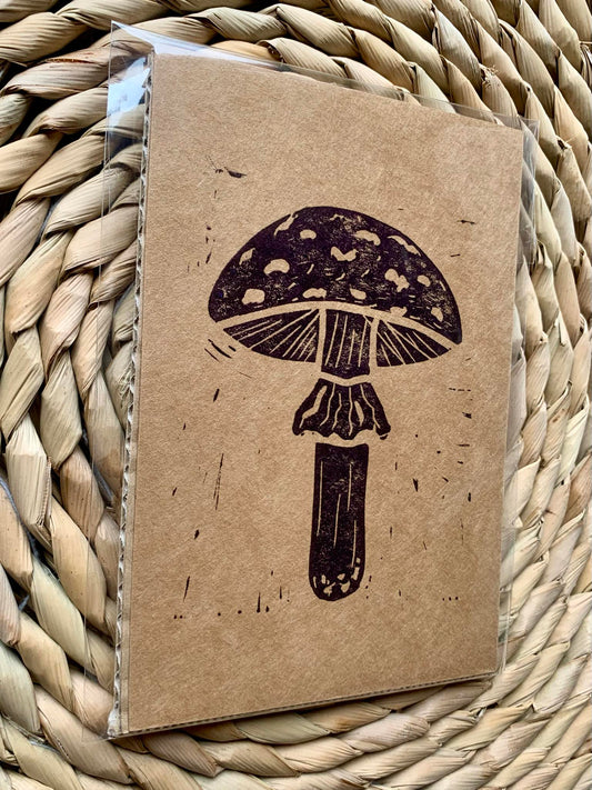 Mushroom - Brown/Burgundy