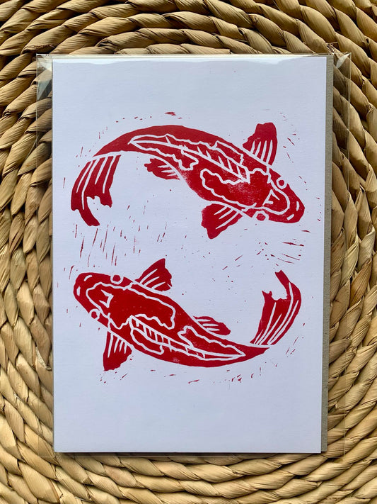 Koi - White/Red