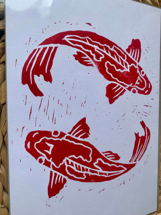 Koi - White/Red