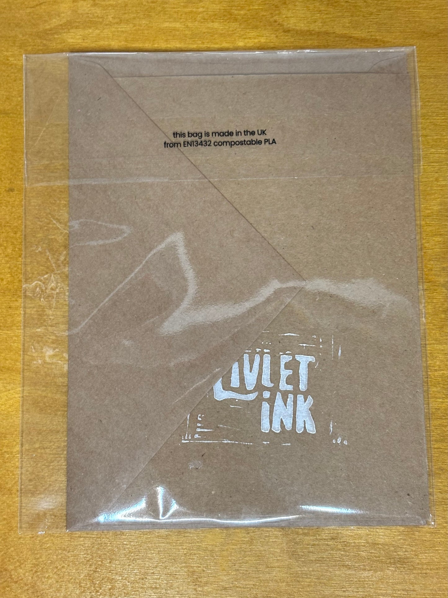 Riso Snowflake Xmas Tree Christmas Card