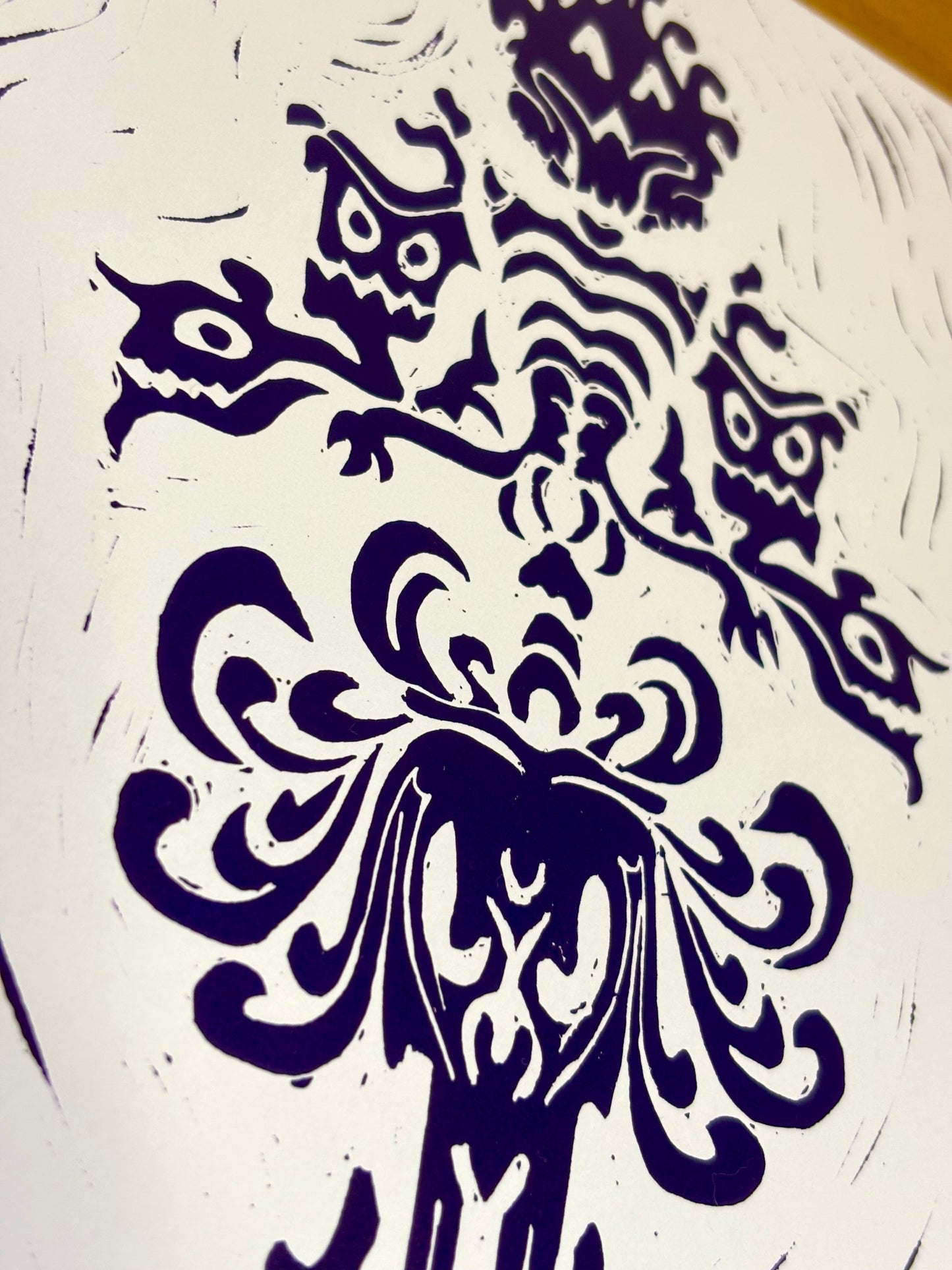 Ghoulish Damask