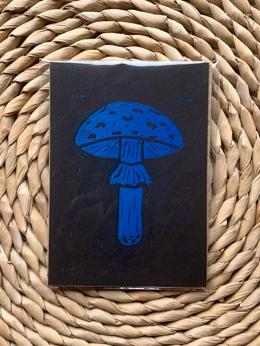 Mushroom - Black/Blue