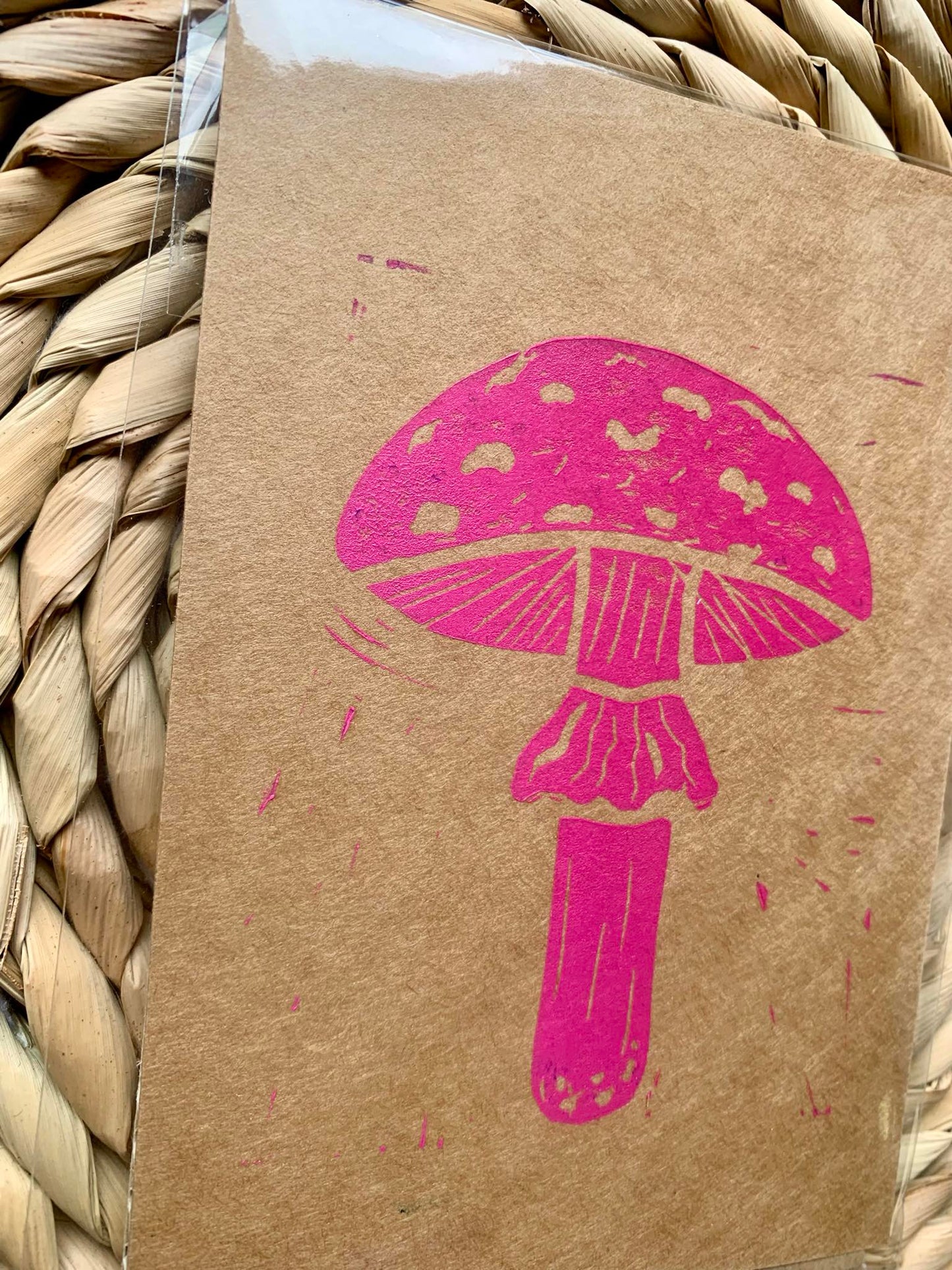 Mushroom - Brown/Pink