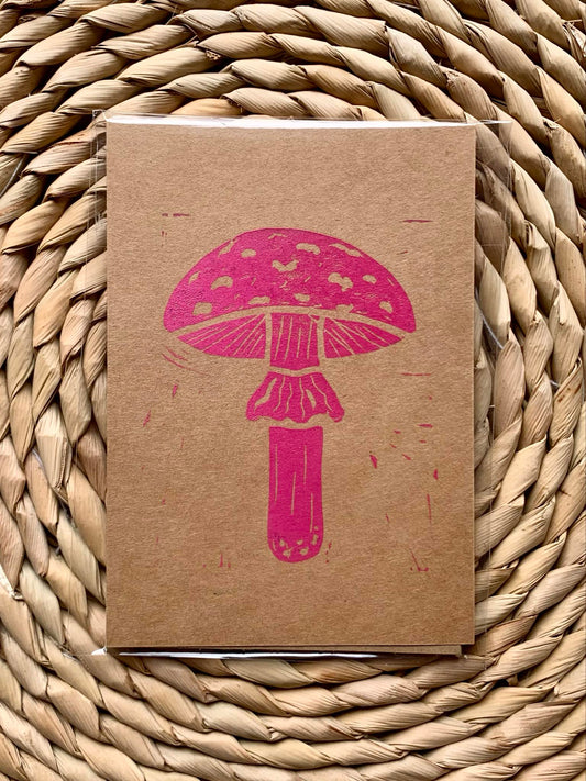 Mushroom - Brown/Pink