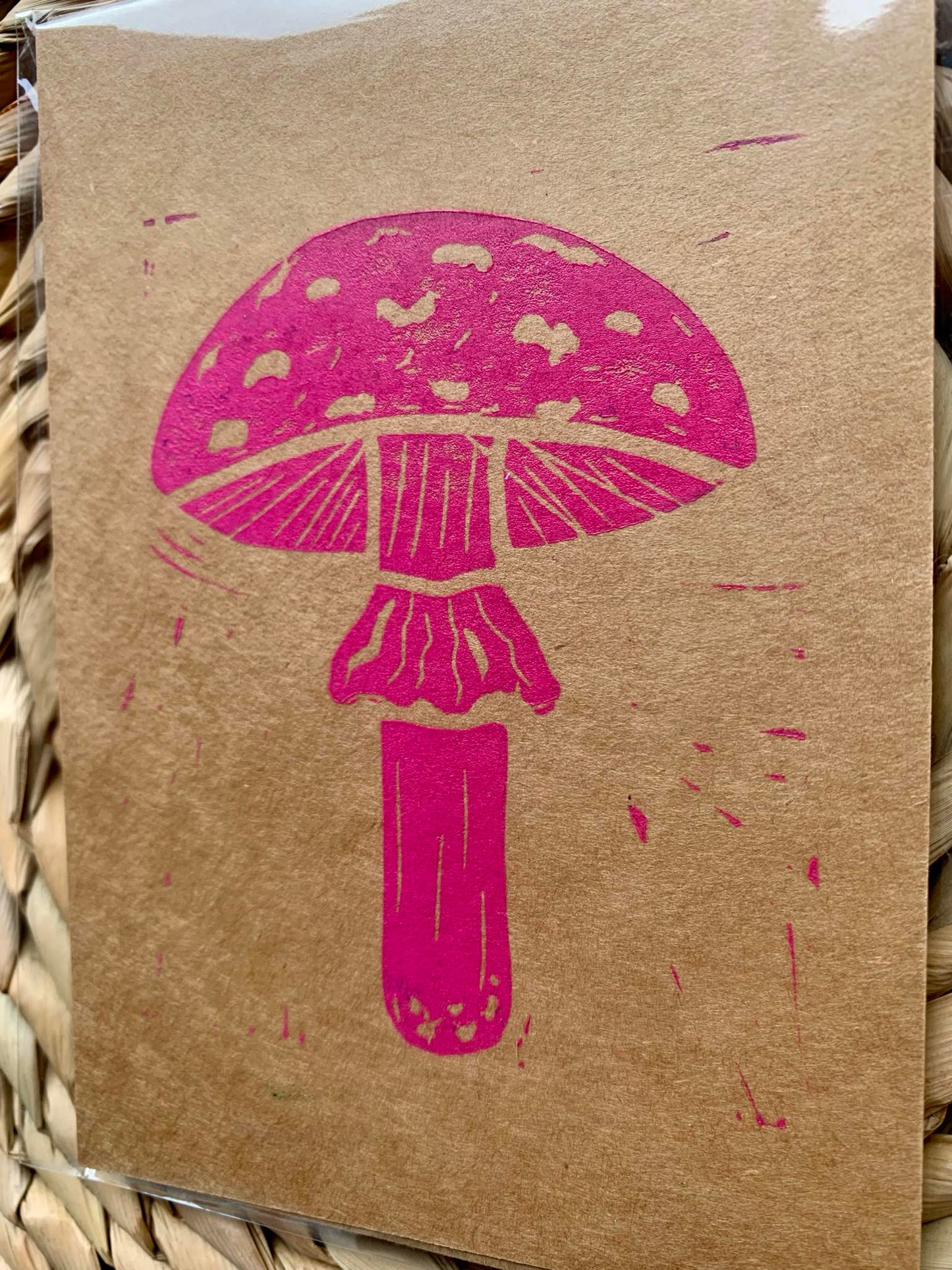 Mushroom - Brown/Pink
